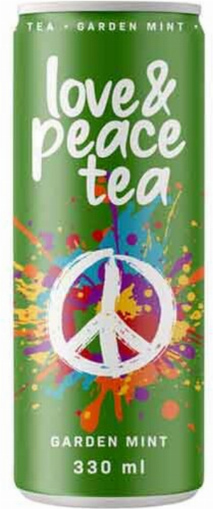 Love & Peace Tea Garden Mint Energy Drink