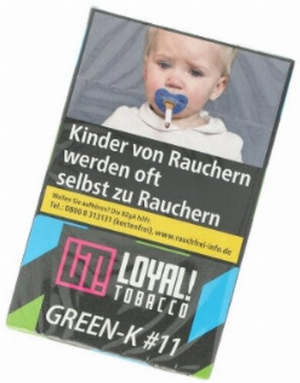 Loyal Shisha Tabak GREEN-K No.11 20g