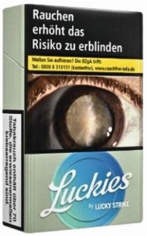 Luckies  by Lucky Strike Blue 20er