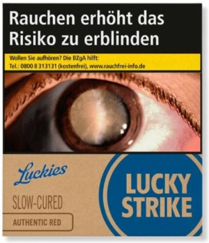 Lucky Strike Authentic Blue Super Zigaretten 29er