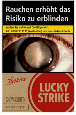 Lucky Strike Authentic Red 20er