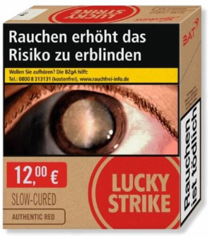 Lucky Strike Authentic Red Super Zigaretten 29er