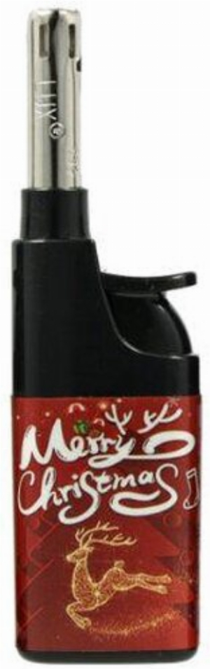 Lux Mini Stabfeuerzeug Piezo Merry Christmas Rentier