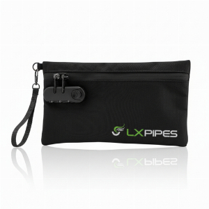 LX Pipes Stash Bag Geruchsdicht Schwarz