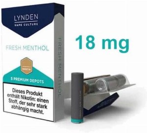 LYNDEN Depots Fresh Menthol 18 mg Nikotin