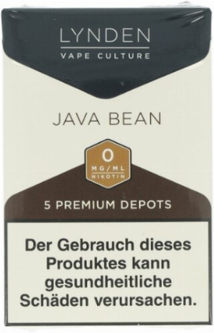 LYNDEN Depots Java Bean 0mg Nikotin