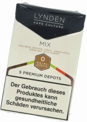 LYNDEN Depots MIX 0mg Nikotin