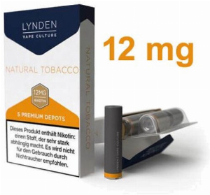 LYNDEN Depots Natural Tobacco 12 mg Nikotin