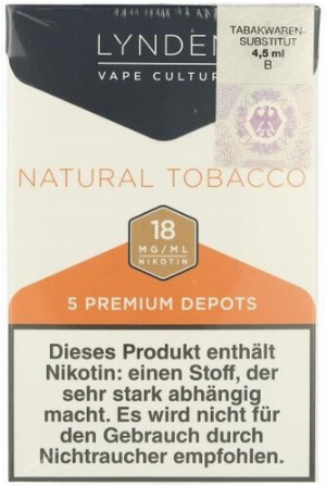 Lynden Depots Natural Tobacco 18mg