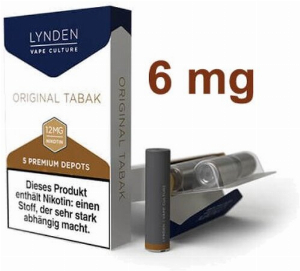 LYNDEN Depots Original Tabak 6 mg Nikotin