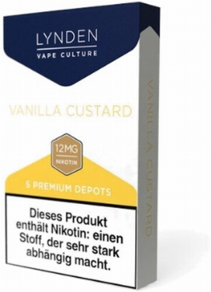 LYNDEN Depots Vanilla Custard 12mg Nikotin