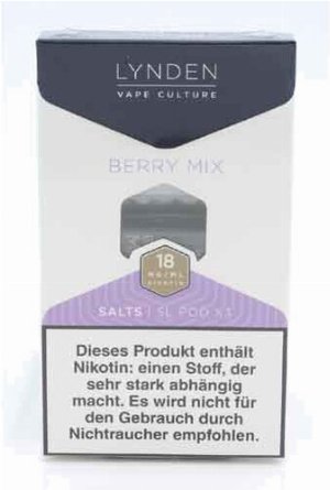 LYNDEN SL POD Salts Berry Mix Pods 18mg/ml 3Stk.