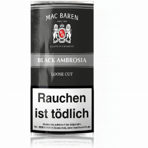 Mac Baren Pfeifentabak Black Ambrosia 50g Päckchen