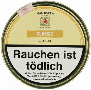 Mac Baren Pfeifentabak Classic Loose Cut 100g Dose
