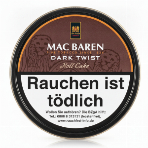 Mac Baren Pfeifentabak Dark Twist 100g Dose