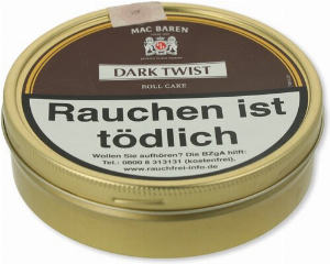 Mac Baren Pfeifentabak Dark Twist 100g Dose
