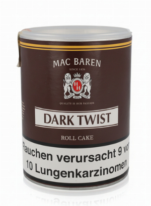 Mac Baren Pfeifentabak Dark Twist 250g Dose