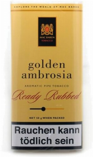 Mac Baren Pfeifentabak Golden Ambrosia 50g Päckchen