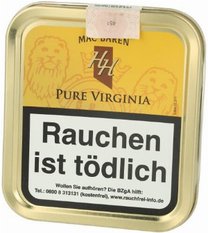 Mac Baren Pfeifentabak HH Pure Virginia 50g Dose