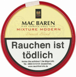 Mac Baren Pfeifentabak Mixture Modern 100g Dose