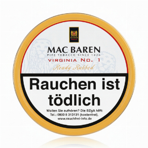 Mac Baren Pfeifentabak Virginia No 1 100g Dose