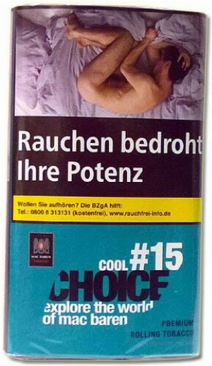 Mac Baren Tabak Choice Cool No.15 - 30g Päckchen Feinschnitt