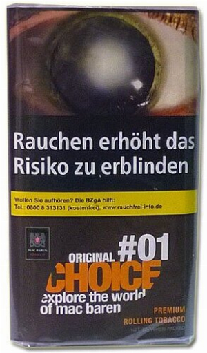Mac Baren Tabak Choice Original No.01 - 30g Päckchen Feinschnitt