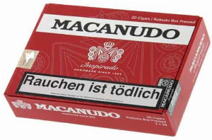 Macanudo Zigarren Inspirado Red Robusto 20Stk.