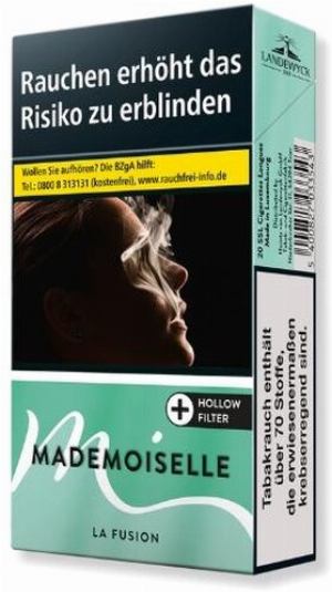 Mademoiselle La Fusion Zigaretten 20er