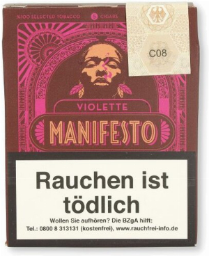 Manifesto Violette Zigarren 5 Stk.