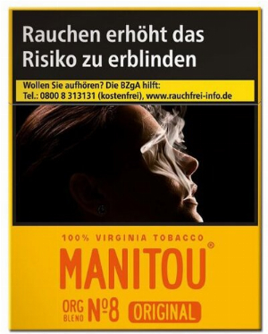 Manitou Gold ORG Blend No.8  Big ohne Zusätze Hardbox 25er