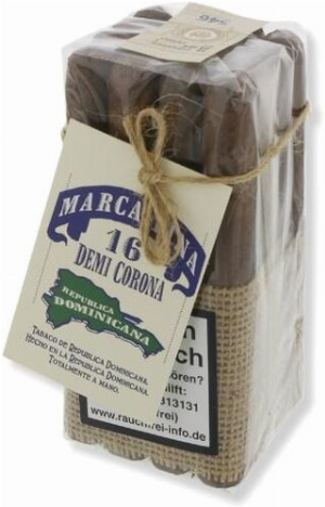Marca Fina Dominicana Demi Corona Zigarren 16 Stk.
