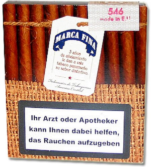 Marca Fina Panama Zigarillos