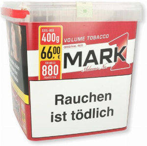 Mark 1 XXXL Volumen Tabak 400g Box