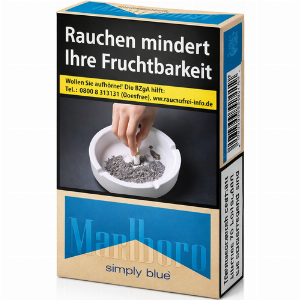 Marlboro Simply Blue ohne Zusätze 20er