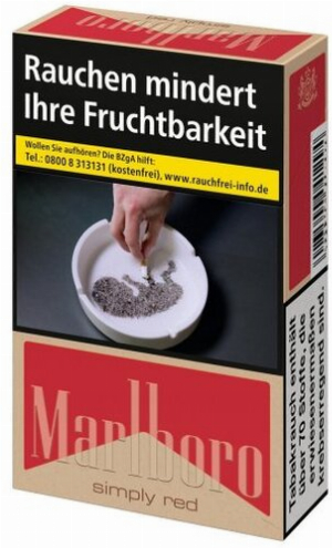 Marlboro Simply Red ohne Zusätze 20er