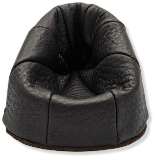 Martin Wess Elk 201-1 1er Pfeifenständer Elchleder Schwarz