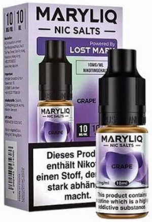 Maryliq Nic Salts Grape 10mg