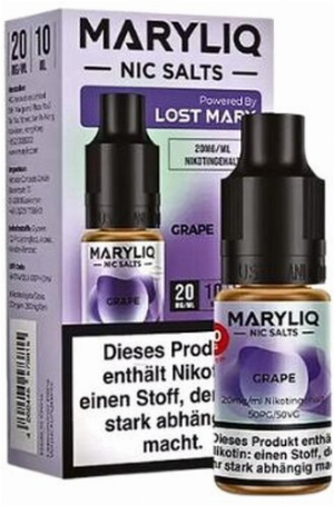Maryliq Nic Salts Grape 20mg