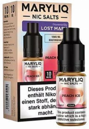 Maryliq Nic Salts Peach Ice 10mg