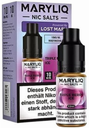Maryliq Nic Salts Triple Berry Ice 10mg