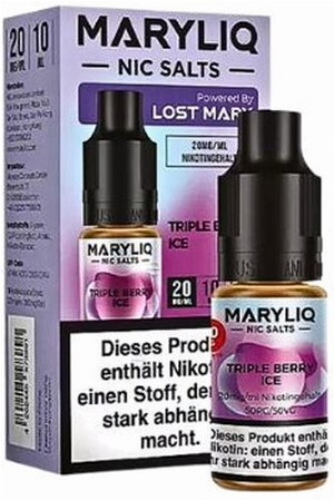 Maryliq Nic Salts Triple Berry Ice 20mg