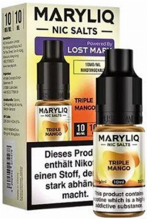 Maryliq Nic Salts Triple Mango 10mg