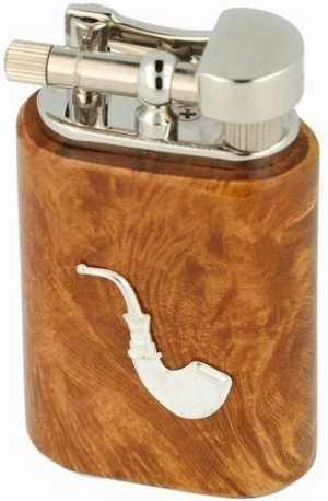 Mastro de Paja Pfeifenfeuerzeug Maestro Pipa Smooth Brown