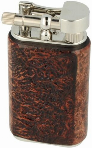 Mastro de Paja Pfeifenfeuerzeug Maestro Sandblast Brown