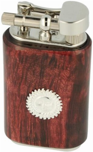 Mastro de Paja Pfeifenfeuerzeug Maestro Sole Smooth Burgundy