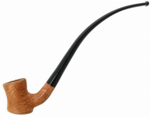 Mastro Geppetto Churchwarden Lesepfeife Natur Sandgestrahlt