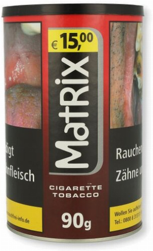 Matrix Tabak 90g Dose
