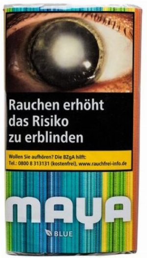 Maya Tabak ohne Zusatzstoffe Blue 30g Päckchen Feinschnitt