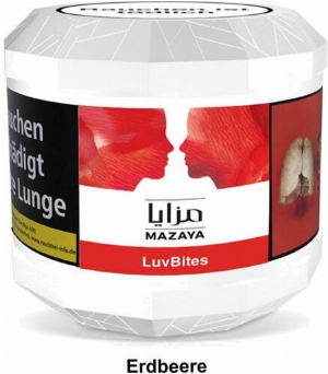 Mazaya LuvBites (Erdbeere) 200 g Wasserpfeifentabak